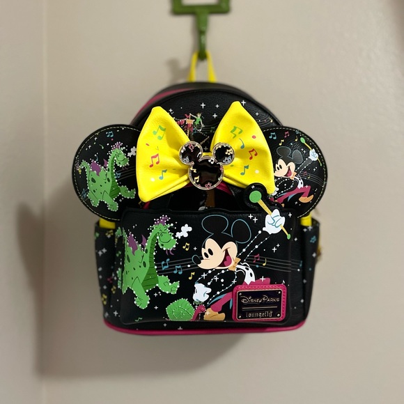 Main Street Electrical Parade 50th Anniversary Loungefly Backpack NWT - Picture 5 of 9